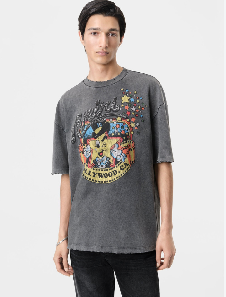 Amiri Mr. Hollywood Oversized T-Shirt White