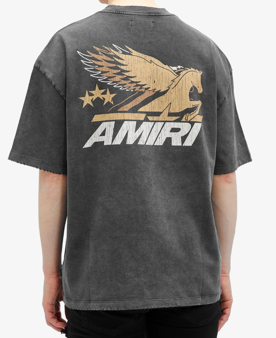 Amiri Vintage Pegasus T-Shirt Black