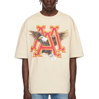 Amiri Vintage MA Eagle Oversized T-Shirt Alabaster