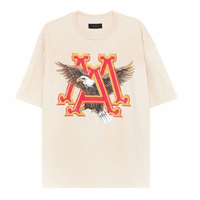 Amiri Vintage MA Eagle Oversized T-Shirt Alabaster