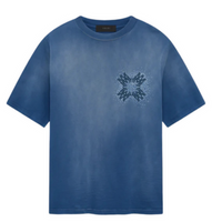 Amiri MA Quad Crystal T-Shirt Navy