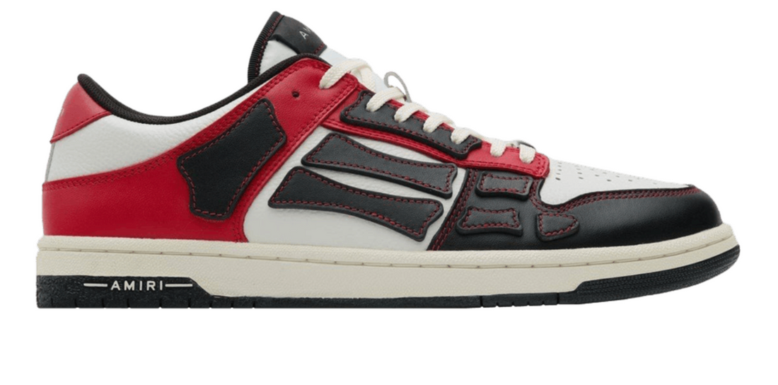 Amiri Skel Top Low Black/Red Sneaker
