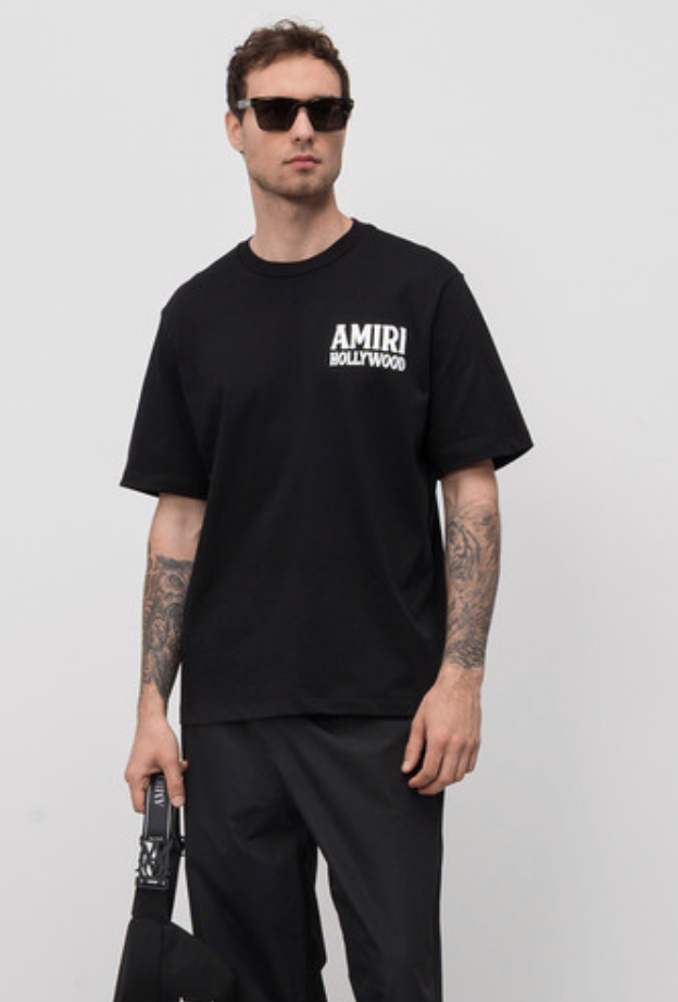 Amiri Jazz Wolf T-Shirt Black