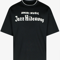 Amiri Jazz Hideaway Os T-Shirt Black