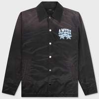 Amiri Championship Coach Jacket Black