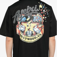 Amiri Mr. Hollywood Camp Shirt Black