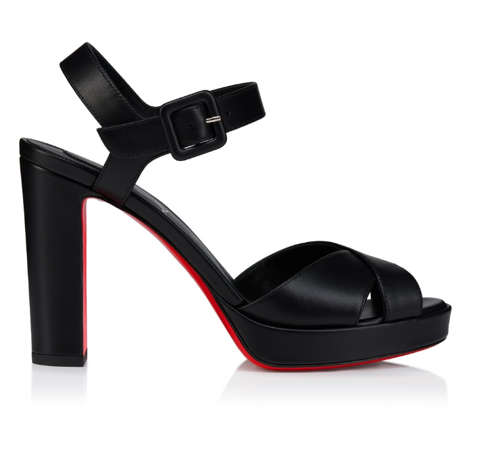 Christian Louboutin Cora 100mm Leather Sandals