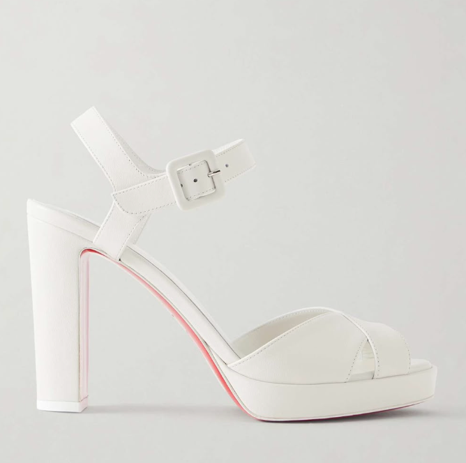Christian Louboutin Cora 100mm Leather Sandals