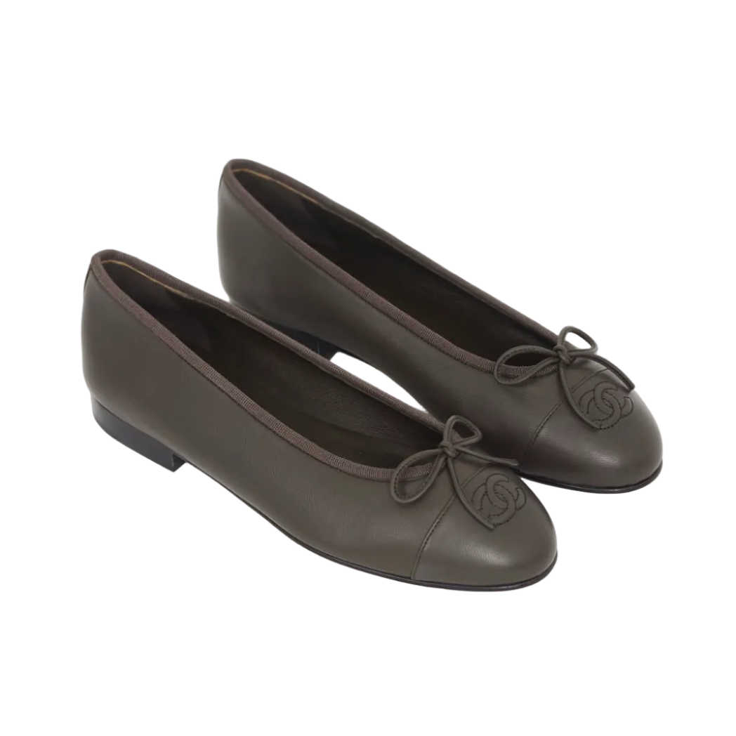 Chanel CC Ballet Flats