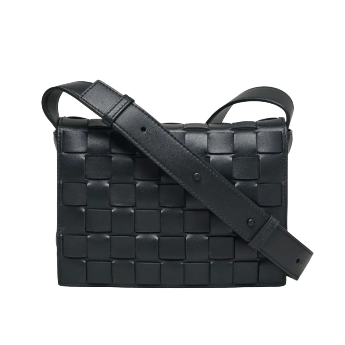Bottega Veneta Intr.20 Ortogonale Silky Calf Messenger Bag