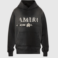 Amiri MA Bar Applique Hoodie