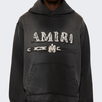 Amiri MA Bar Applique Hoodie