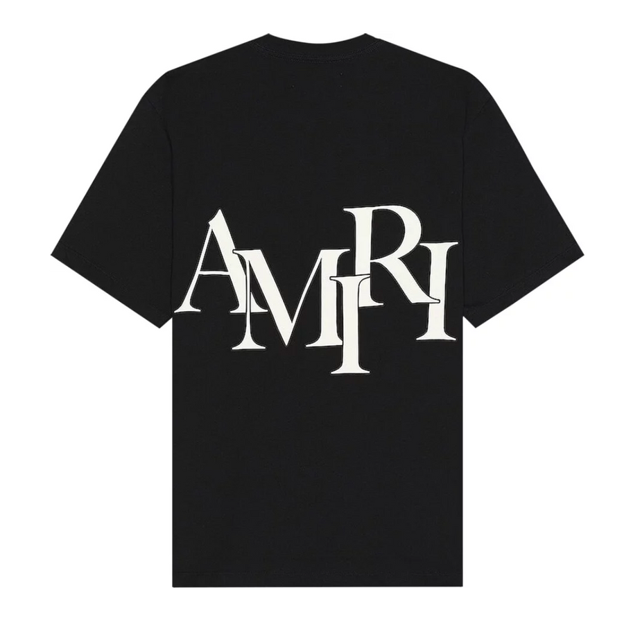 Amiri Staggered Logo T-Shirt