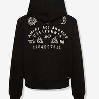 Amiri OUIJA Board Hoodie Black