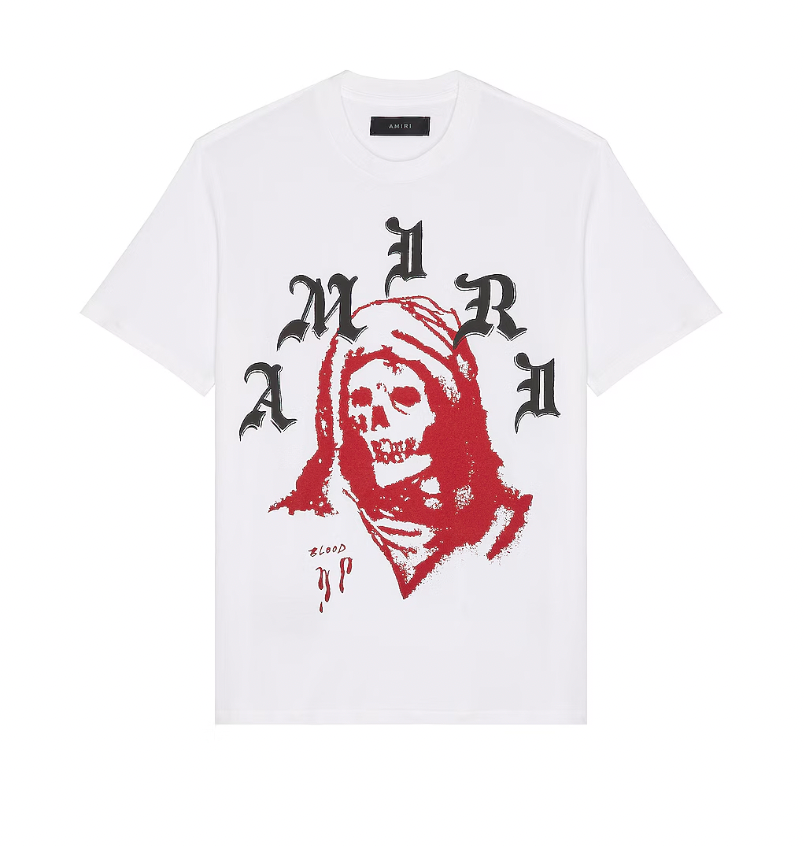 Amiri X Wes Lang Solar King T-Shirt White