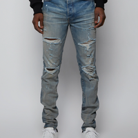 Amiri Thrasher Plus Jean Clay Indigo