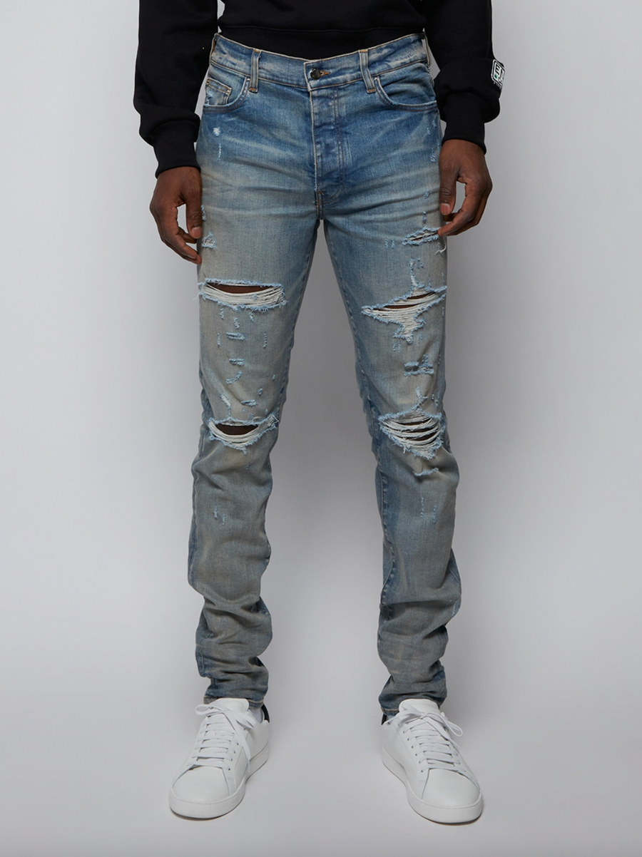 Amiri Thrasher Plus Jean Clay Indigo