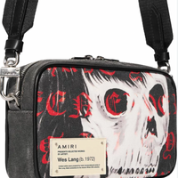 Amiri x Wes Lang Skull Camera Bag