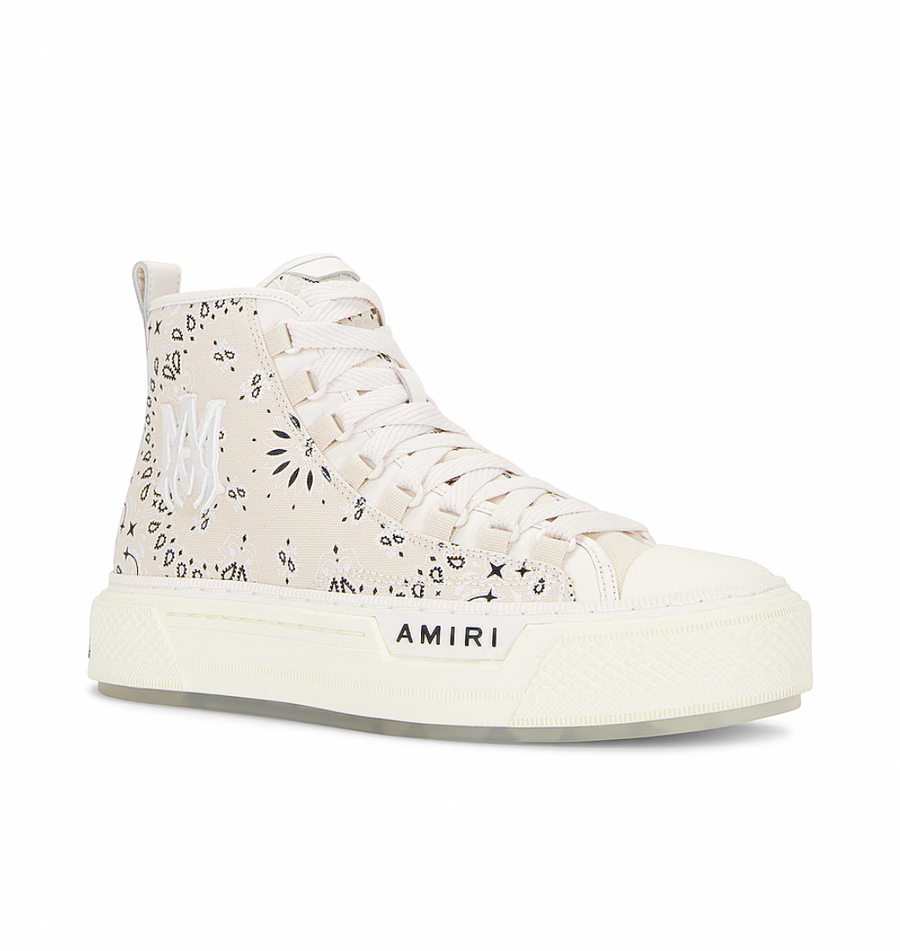 Amiri Court High Alabaster Sneaker