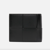 Bottega Veneta Cassette Leather Bi-Fold Wallet