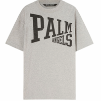 Palm Angels College T-Shirt Grey