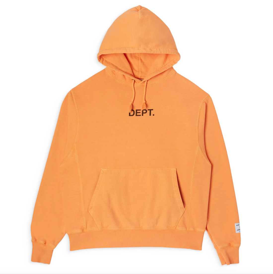 Gallery Dept Logo Hoodie Orange