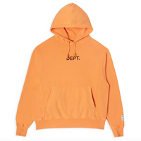 Gallery Dept Logo Hoodie Orange