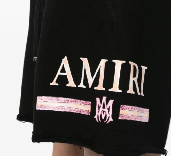 Amiri MA Watercolor Bar Sweatshorts