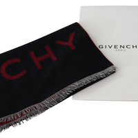 Givenchy Logo Wool Scarf