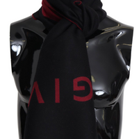 Givenchy Logo Wool Scarf