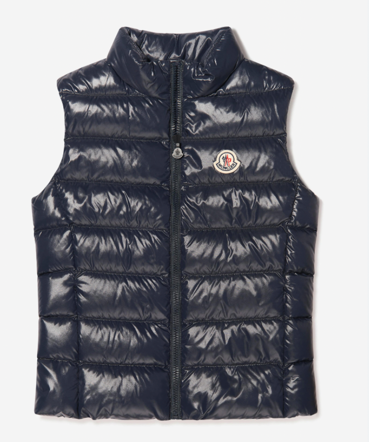 Moncler Ghany Down Vest Women Navy