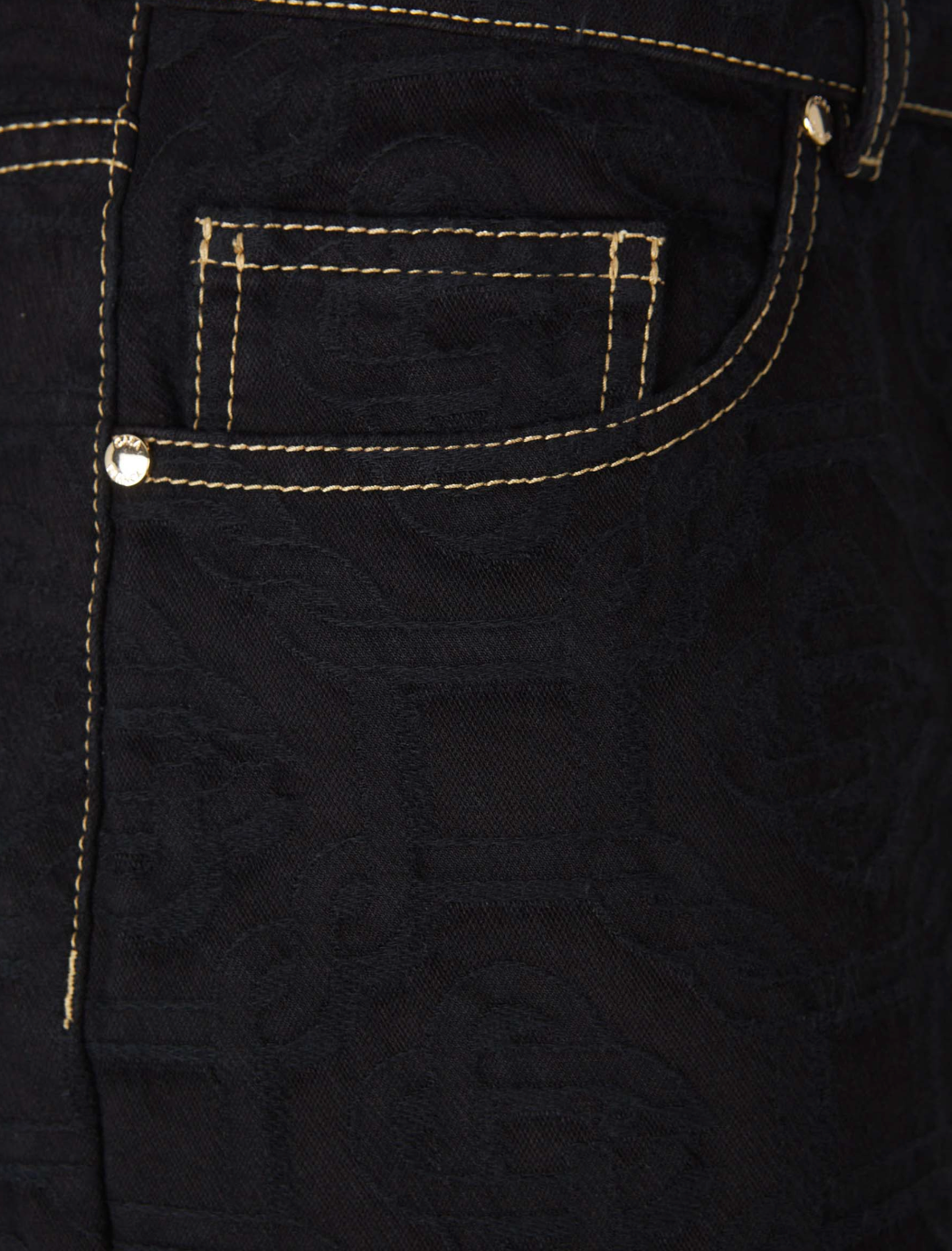 Casablanca Jacquard Denim Jeans