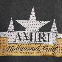 Amiri Vintage Amiri Crystal Star Tee Black
