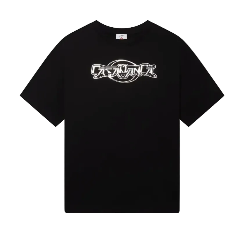 Casablanca Metallic Logo T-Shirt