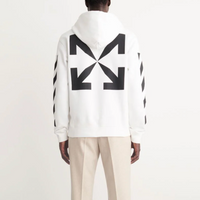 Off-White Diag Arrow Hoodie White