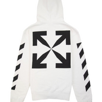 Off-White Diag Arrow Hoodie White