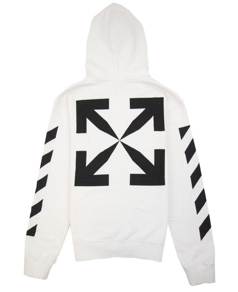 Off-White Diag Arrow Hoodie White