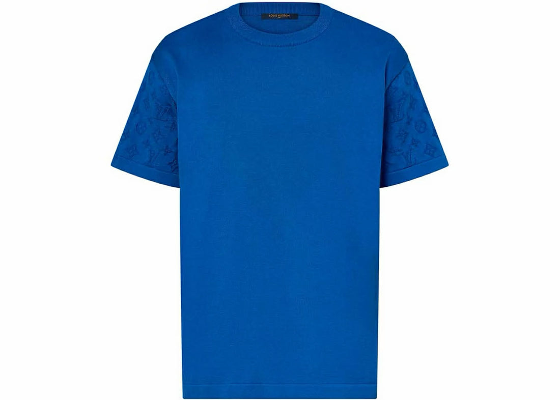 Louis Vuitton Monogram Detailed Sleeves T-Shirt
