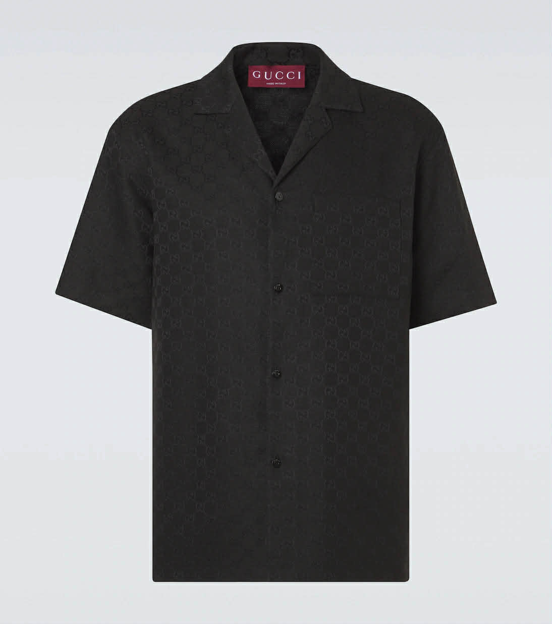 Gucci GG Silk Bowling Shirt
