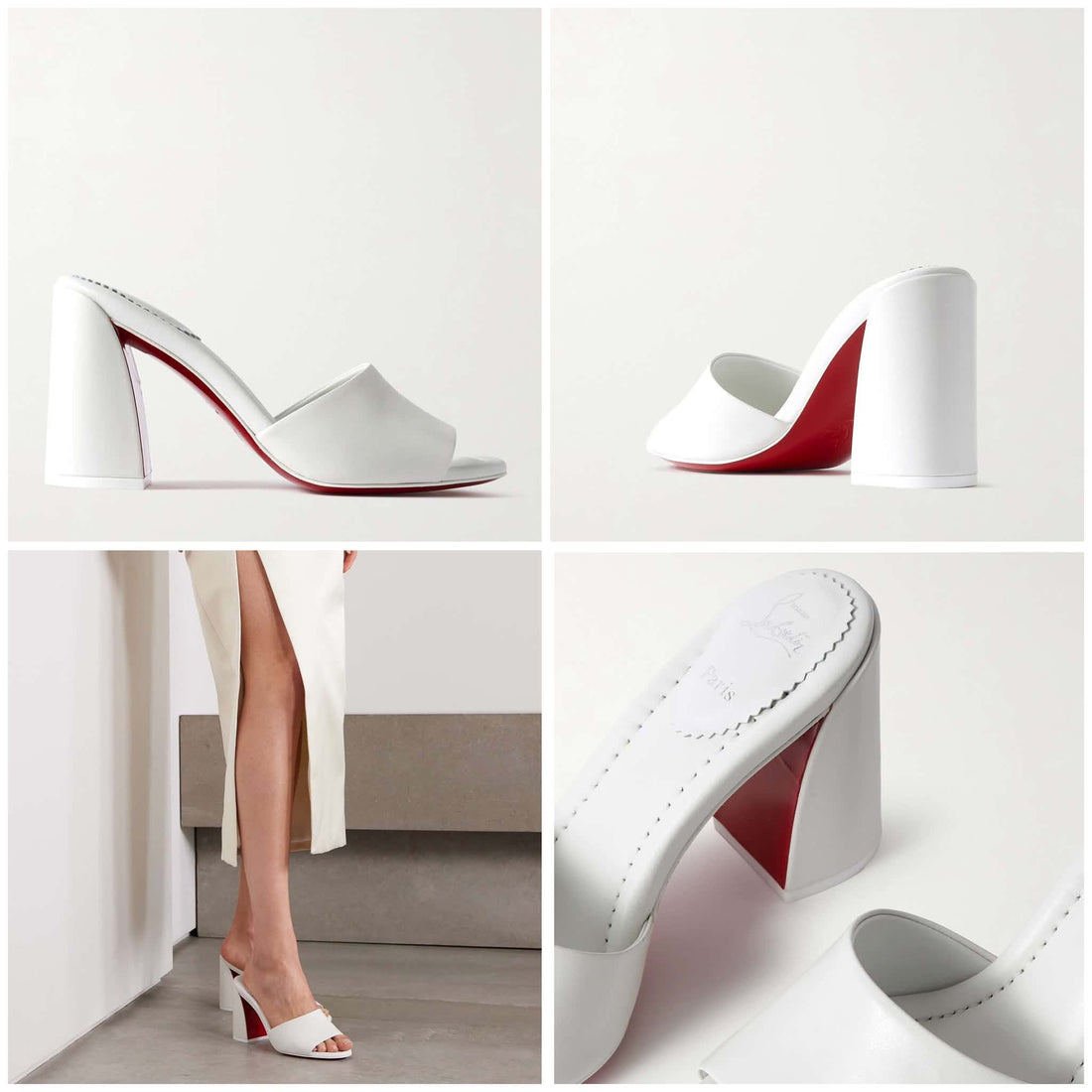 Christian Louboutin Jane Leather Mules