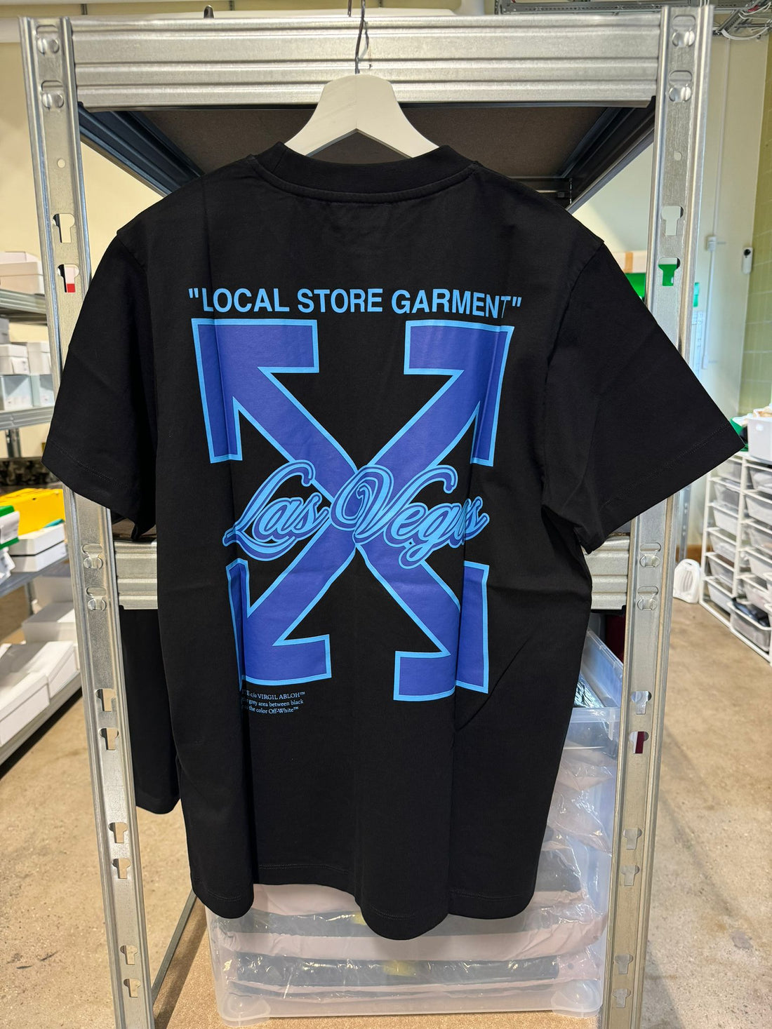 Off-White Local Store Las Vegas T-Shirt Black