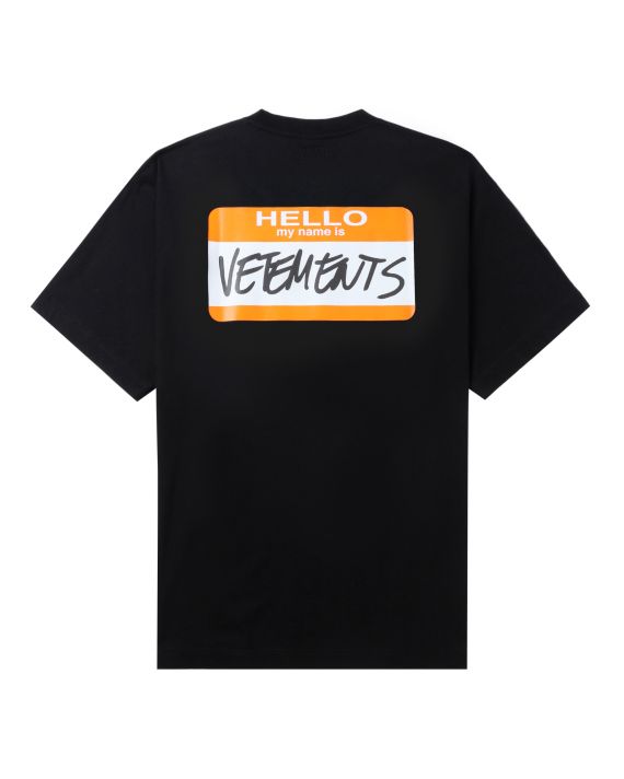 Vetements Hello My Name Is T-Shirt