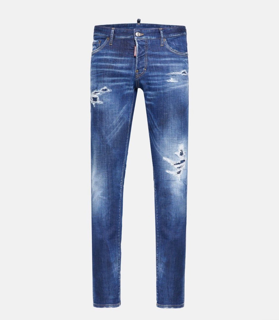 Dsquared Blue Slim Fit Distressed Jeans