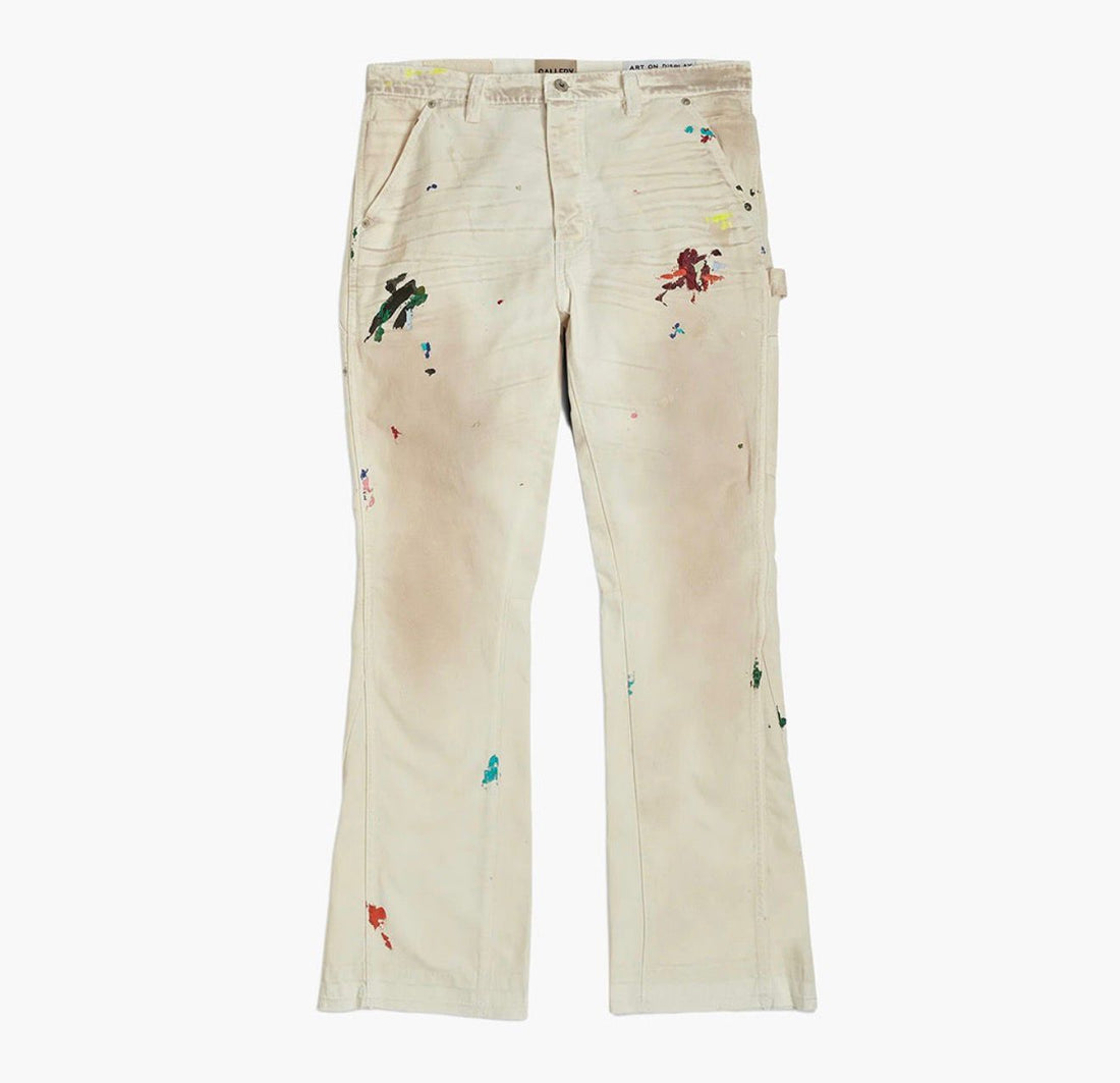 Gallery Dept Painted Carpenter Flare Natural Pants