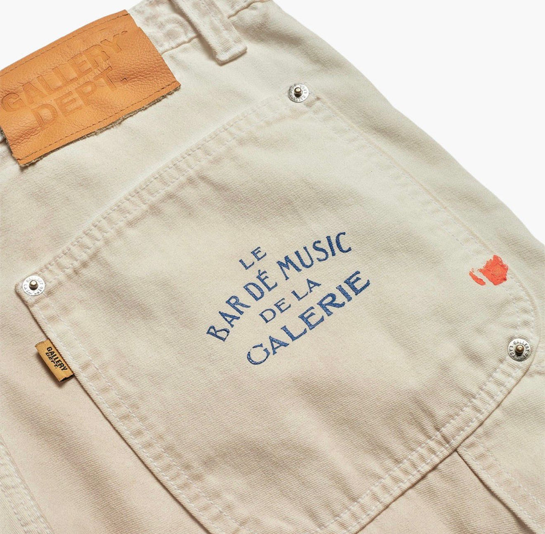 Gallery Dept Painted Carpenter Flare Natural Pants