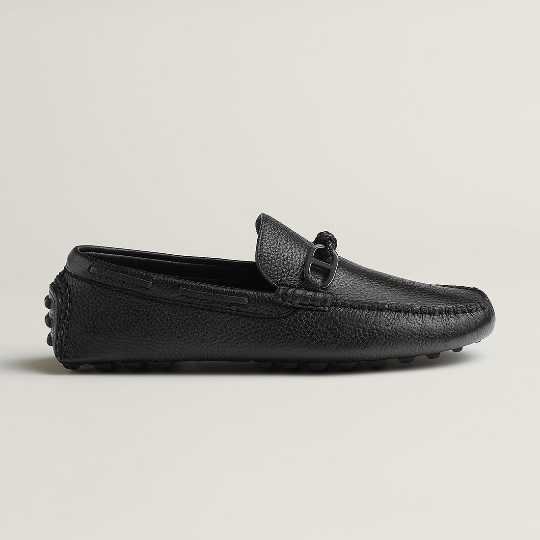 Hermes Alessandro Leather Loafer