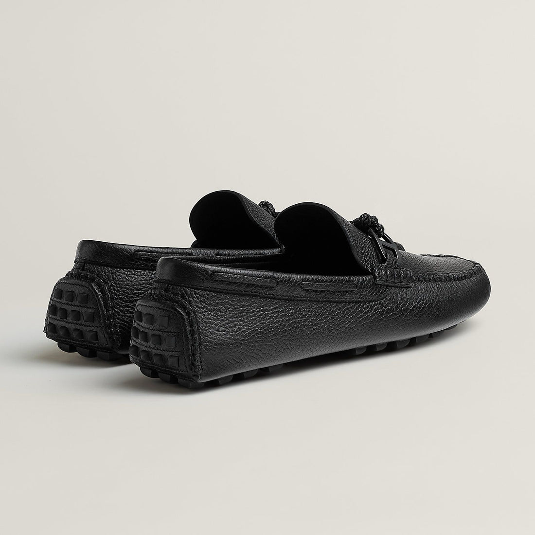 Hermes Alessandro Leather Loafer