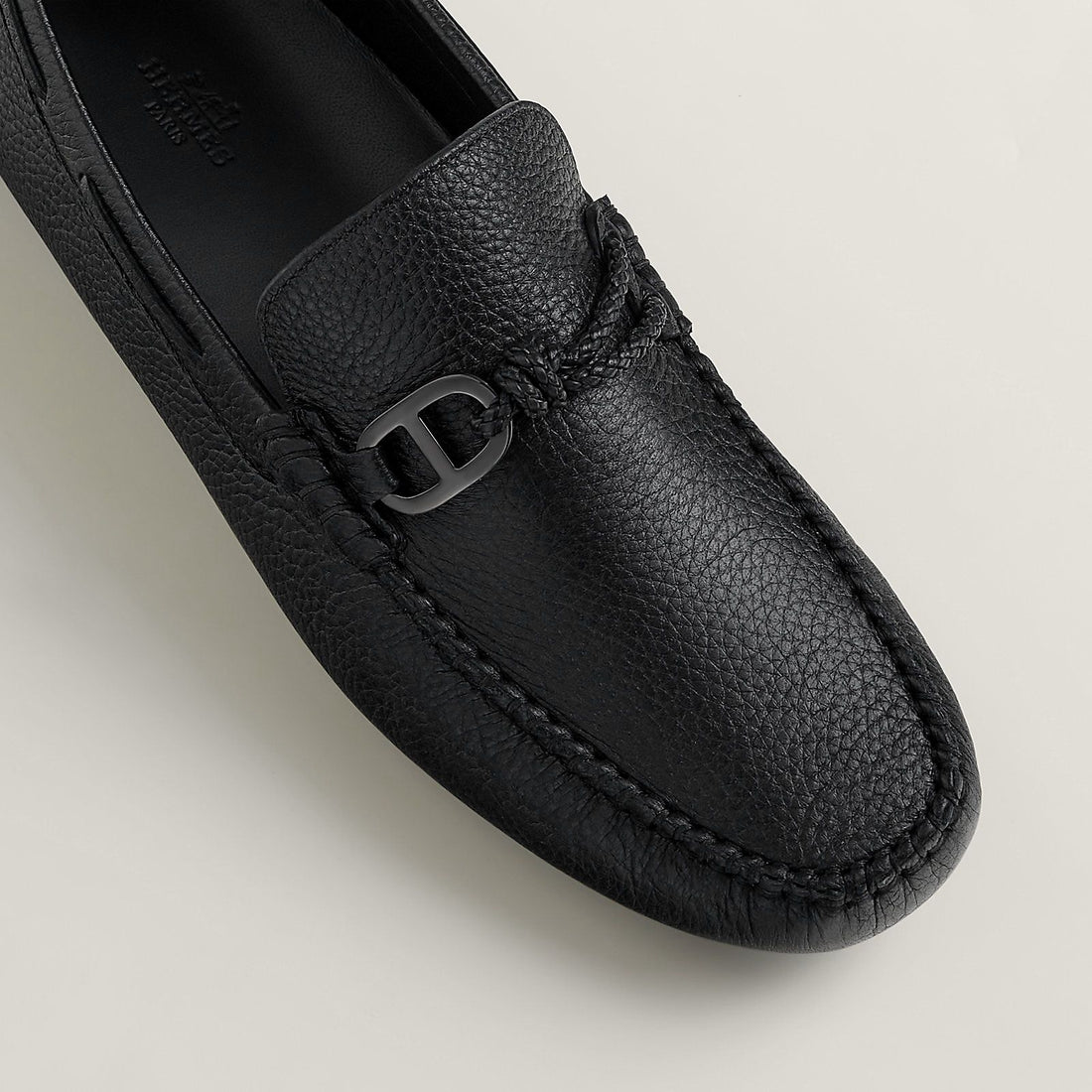 Hermes Alessandro Leather Loafer