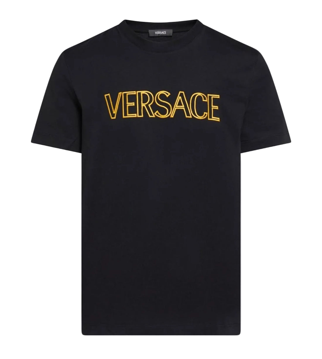 Versace Logo Embroidery T-Shirt