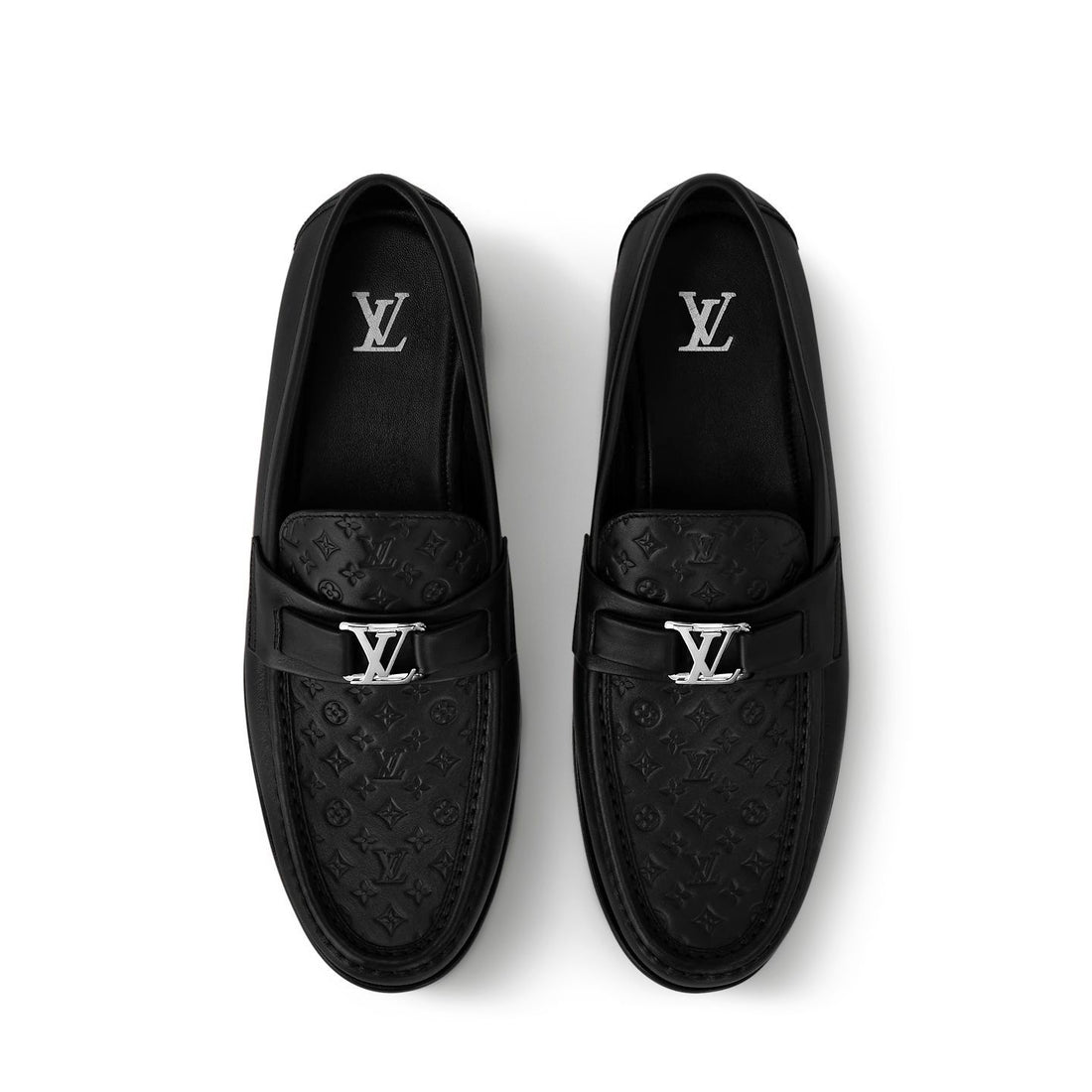 Louis Vuitton Major Monogram Leather Loafer